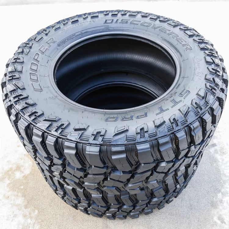 Pair of 2 (Two) Cooper Discoverer Stt Pro Lt 35X12.50R20 121Q E (10 Ply) Mt M/T Mud Tires