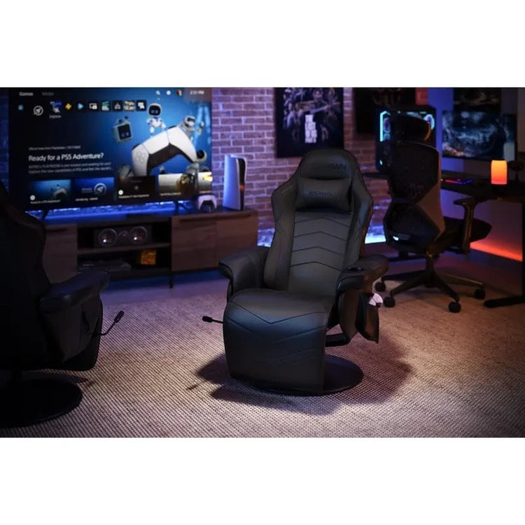 Gaming Recliner - Reclining Chair with Footrest