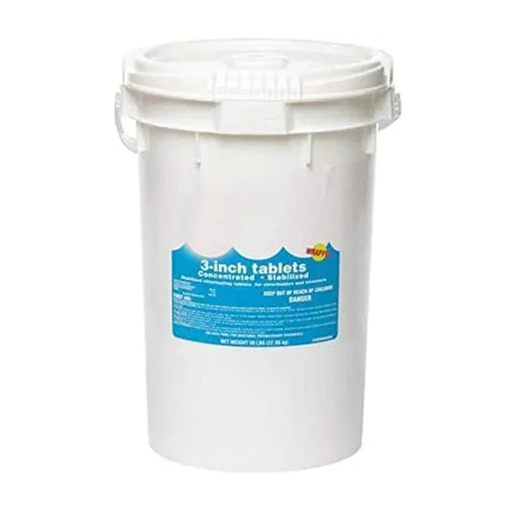 3 Inch Chlorine Tablets - 50 Lbs