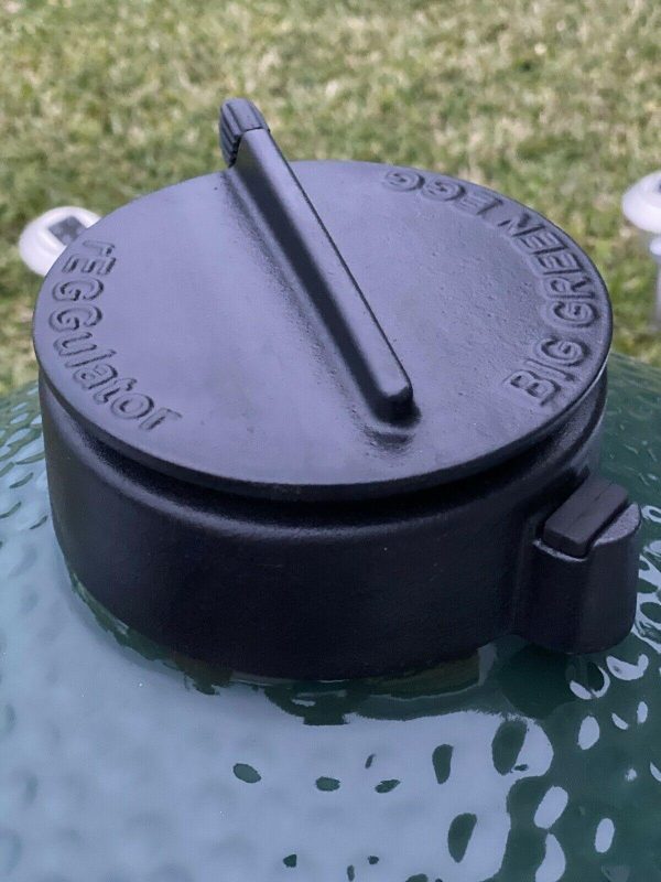 Big Green Egg Grill Smoker with New Accessories