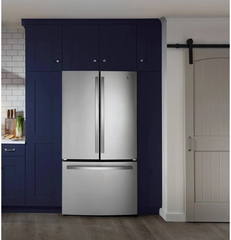 GE 27.0 Cu. Ft.. Fingerprint Resistant Stainless Steel French Door Refrigerator