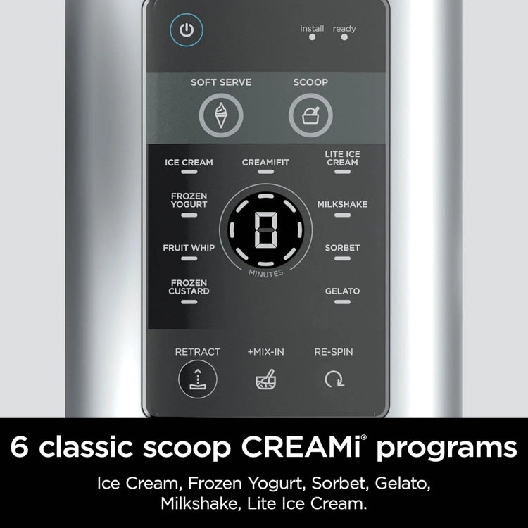 Swirl by Creami Ice Cream and Soft Serve Maker, Sorbet, Milkshake, Frozen Yogurt, Low Calories Program & More, 13-in-1, Soft Serve Handle