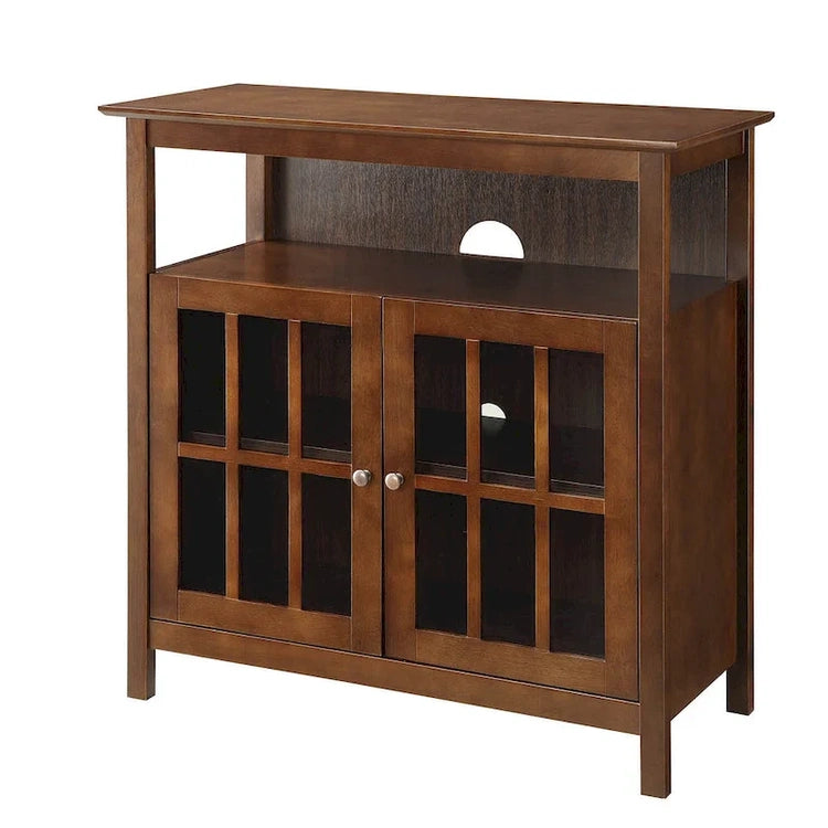 Convenience Concepts Big Sur Highboy 40 Inch TV Stand with Storage Cabinets