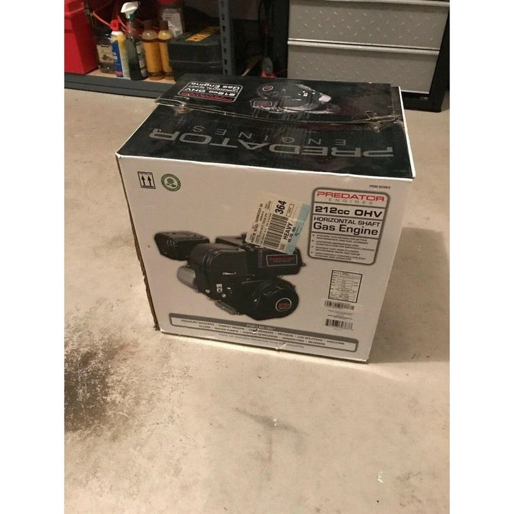 Predator Horizontal Shaft Engine - 6.5 HP, 212cc
