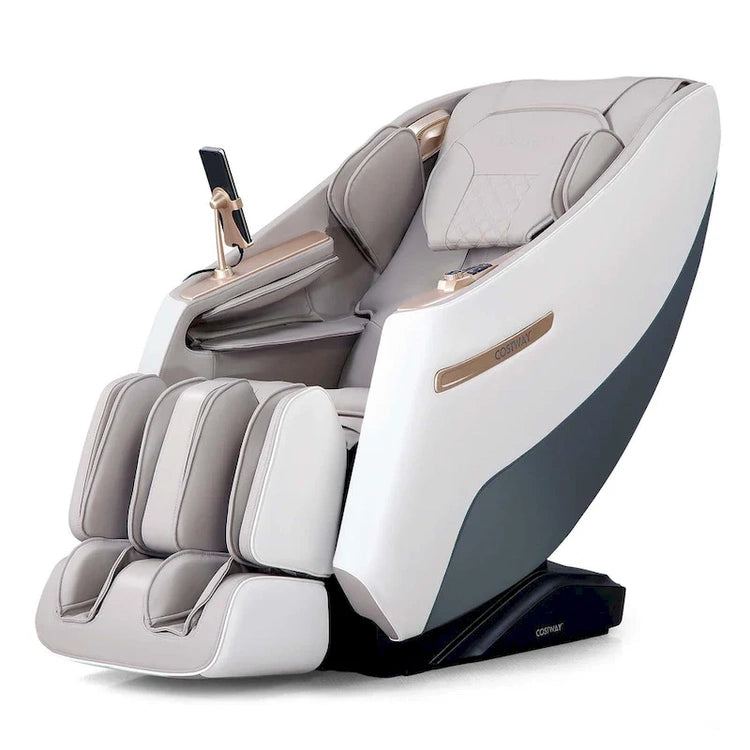 Costway Zero Gravity Sl Track Full Body Massage Chair with Waist