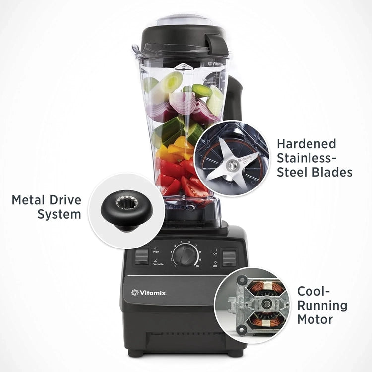Vitamix 5200 Blender, 64 Oz Container, Self-Cleaning, Black