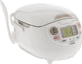 Zojirushi, Made in Japan Neuro Fuzzy Rice Cooker, 5.5-Cup, White