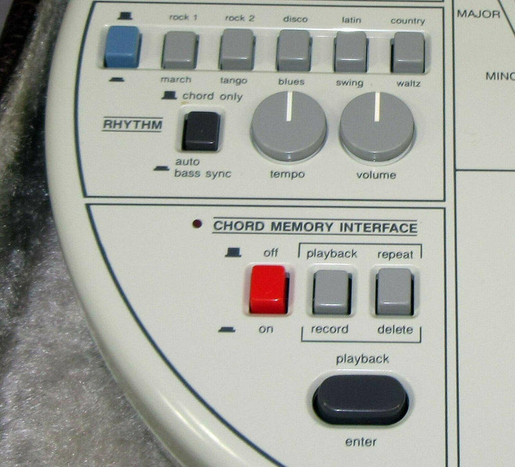 Suzuki Omnichord Om-84 System Two W/Hard Case Power Supply Manual