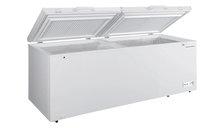 Beach 21 Cu. Ft.. Chest Freezer, Double Doors, HZ9212, White