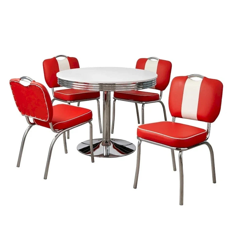 Simple Living Raleigh Retro 5-Piece Dining Set