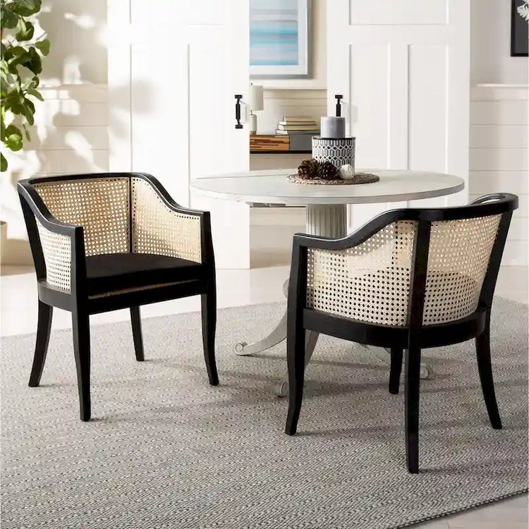Safavieh Jeane Antique White Drop Leaf Dining Table - 43 W X 43 D X 31 H - 43Wx43Dx31H
