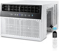 Antarctic Star 12,000 BTU U-Shaped Window Air Conditioner Unit Cools up to 550 Sq.Ft. with 6 Modes 24H Timer, Window AC Units