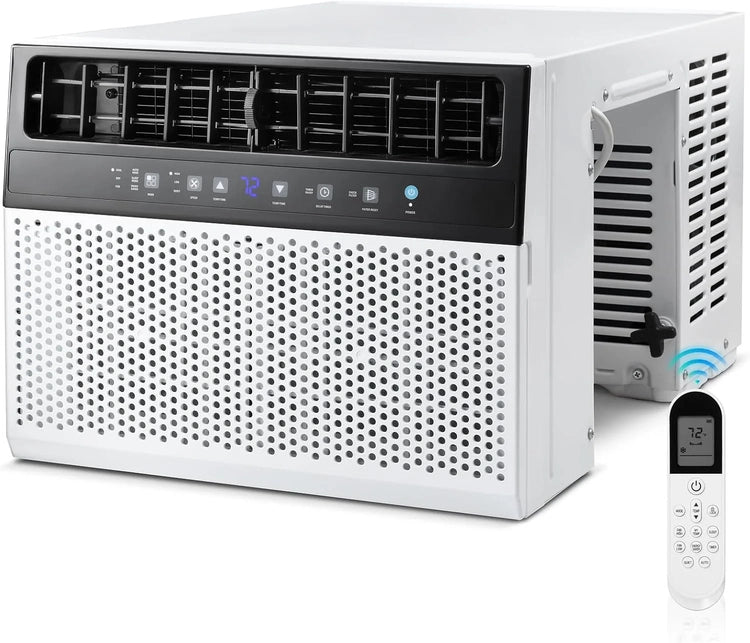 Antarctic Star 12,000 BTU U-Shaped Window Air Conditioner Unit Cools up to 550 Sq.Ft. with 6 Modes 24H Timer, Window AC Units