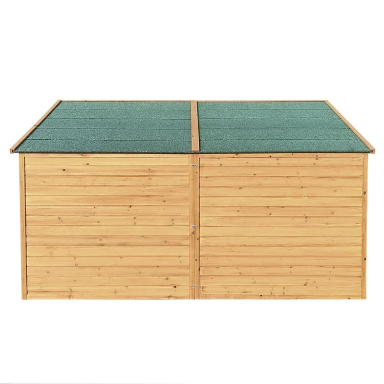 I.Pet Dog Kennel Extra Large 2.28M Wooden House Bed Outdoor Pet Puppy Cabin Log