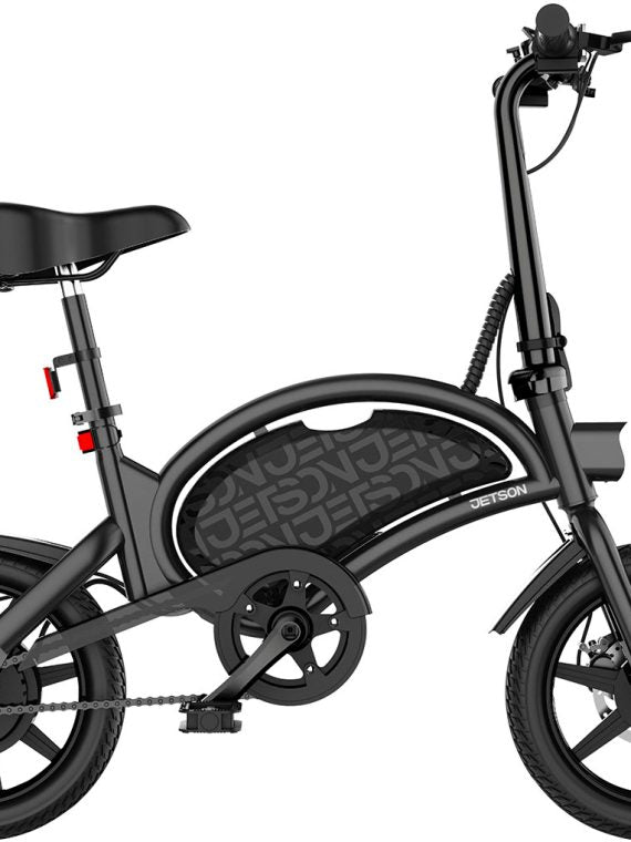 Jetson - Bolt Pro E-Bike with 30 Miles Max Operating Range & 15.5 MPH Max Speed - Black