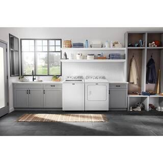 4.8 Cu. Ft.. Top Load Washer with Extra Power Boost, White - MVW5430MW