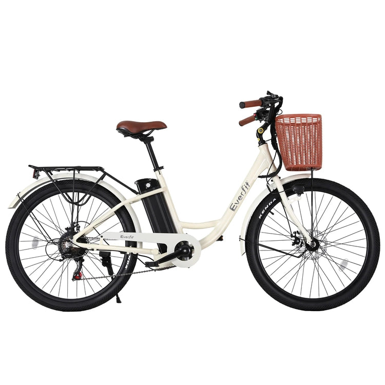 Everfit 26" Electric Bike City Bicycle E-Bike E-Bike Commuter W/Battery Wh