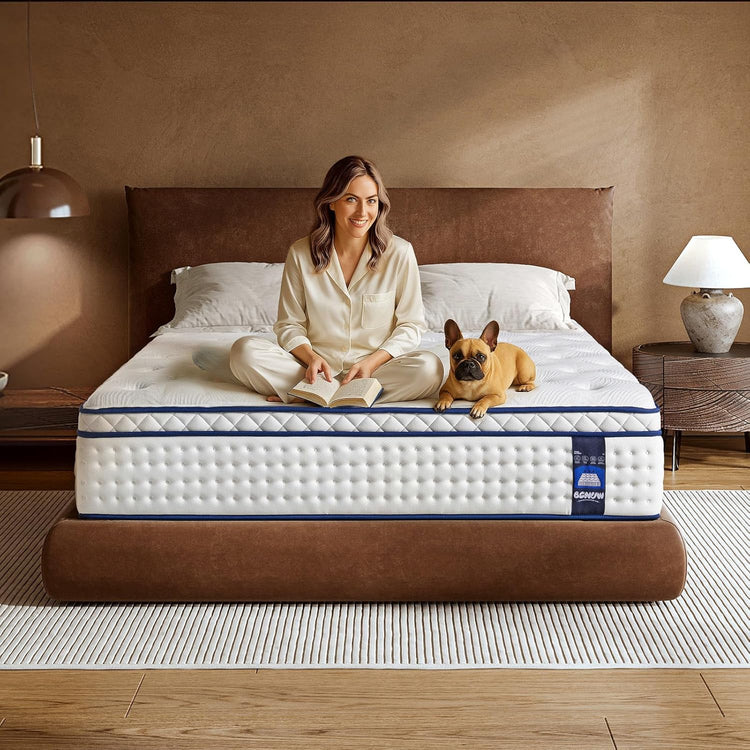 King Size 14-Inch Hybrid Mattress - Medium Firm Support