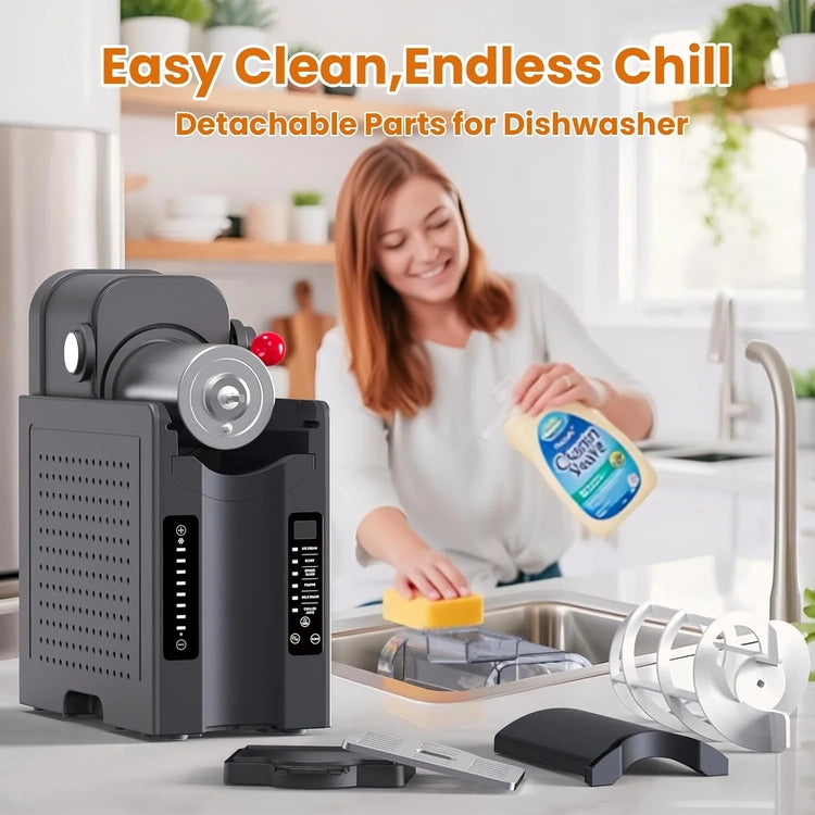 Soft Serve Ice Cream Machine, Slushy Machine for Home