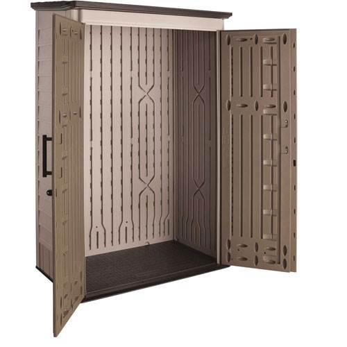 Rubbermaid Outdoor Storage Shed, 52 Cu. Ft.., Weather-Resistant, Lockable Doors