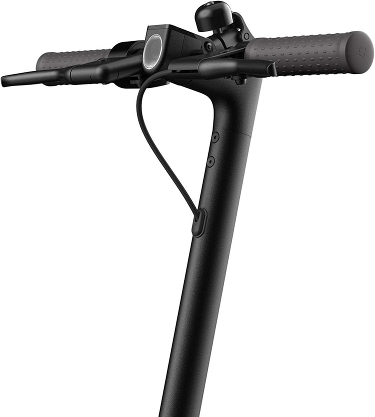 Xiaomi E-Scooter with German Road Legal (Max 20 Km/H, up to 70 Km Range & 25 Percent Incline, Pneumatic Tyres, Dual Brakes, Display, Aluminium Body