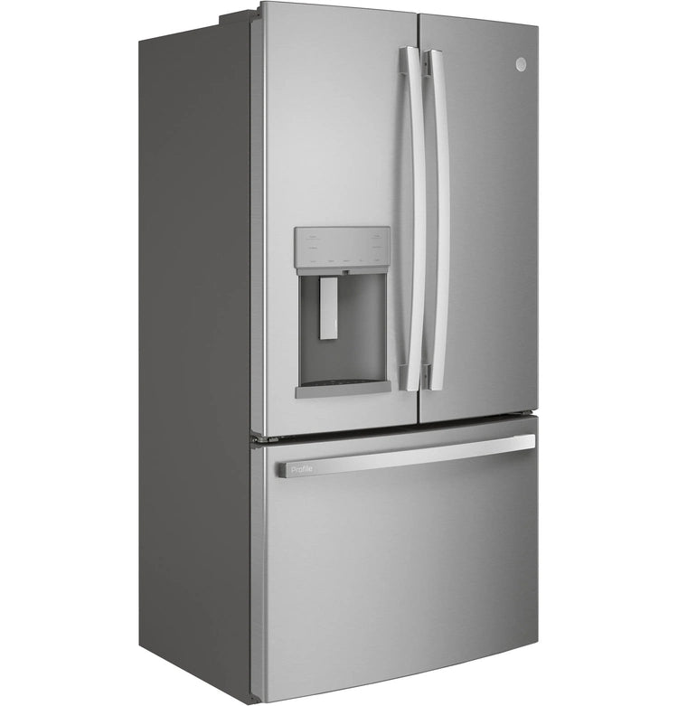 GE Profile Series Energy Star 27.7 Cu. Ft.. Fingerprint Resistant French-Door Refrigerator with Hands-Free Autofill