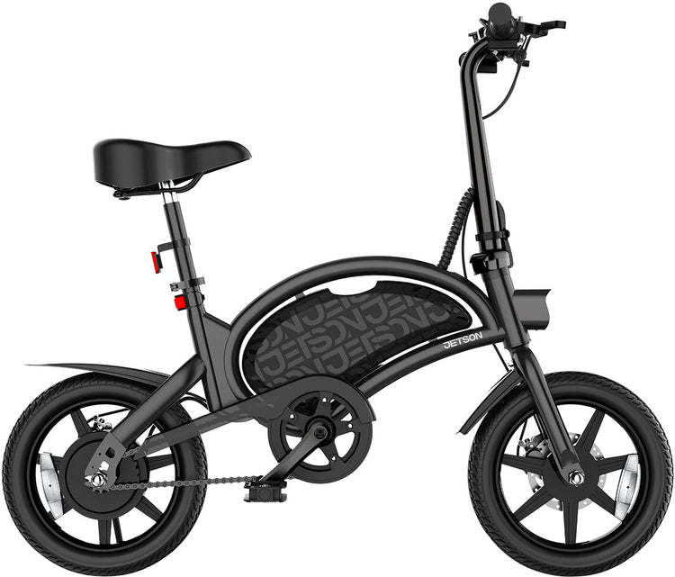Jetson - Bolt Pro E-Bike with 30 Miles Max Operating Range & 15.5 MPH Max Speed - Black