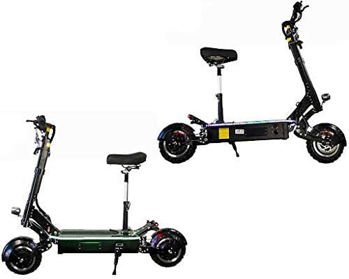 Maxx 60MPH Ultra High Speed Electric Scooter for Adults Foldable, 5000W Power Dual Motor, 60V/38.5Ah Battery, 83 Miles Range, Grade 30