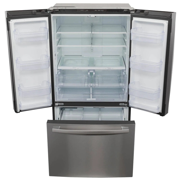 GE 27.0 Cu. Ft.. Fingerprint Resistant Stainless Steel French Door Refrigerator