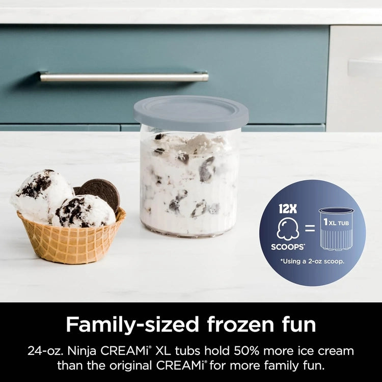 Ninja NC301 Creami Ice Cream Maker, for Gelato, Mix-Ins, Milkshakes, Sorbet, Smoothie Bowls & More, 7 One-Touch Programs