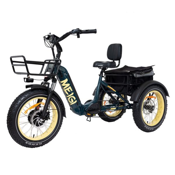 Silverado 20 48V/14AH 750W Foldable Fat Tire Electric Trike, 330LBS (96817362)
