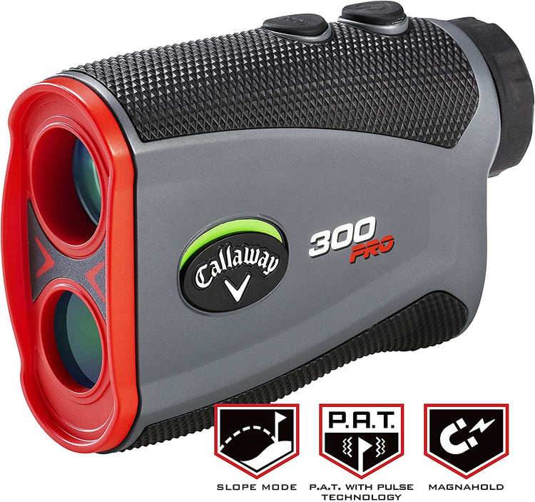 Callaway 300 Pro Slope Laser Golf Rangefinder Enhanced 2021 Model Now with Added Features