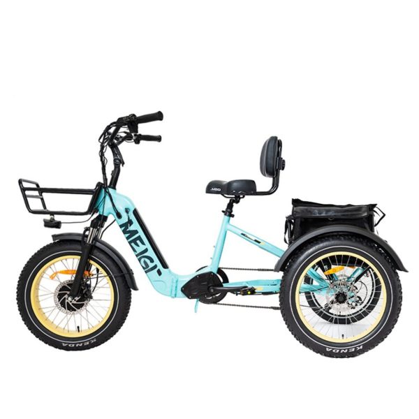 Silverado 20 48V/14AH 750W Foldable Fat Tire Electric Trike, 330LBS (96817362)