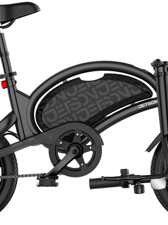 Jetson - Bolt Pro E-Bike with 30 Miles Max Operating Range & 15.5 MPH Max Speed - Black
