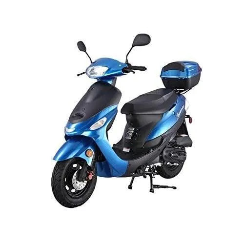 50cc Gas Street Legal Scooter Taotao ATM50-A1 - Blue