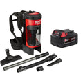 0885-20-48-11-1850 M18 Fuel 1 Gal. 18-Volt Lithium-Ion Brushless Cordless 3-in-1 Backpack Vacuum W/5.0Ah Battery