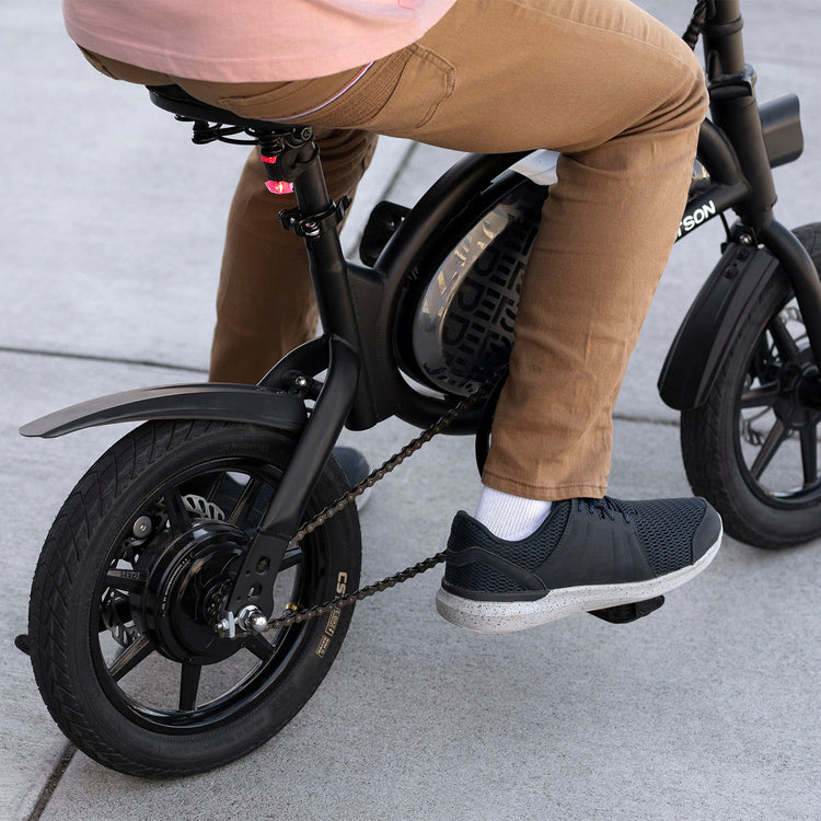 Jetson - Bolt Pro E-Bike with 30 Miles Max Operating Range & 15.5 MPH Max Speed - Black