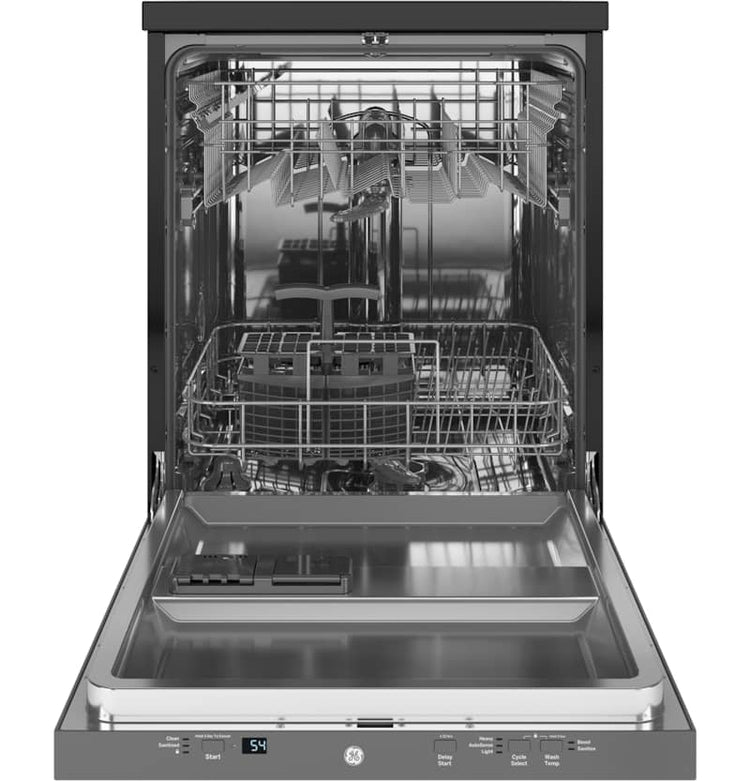 24 Stainless Steel Portable Dishwasher with Sanitize Cycle