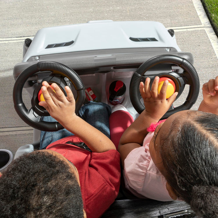 Step2 Side-by-Side Push Around Suv, Kids Push Car, 2 Seats
