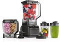 Ninja Blender, Mega Kitchen System, 1500W, 4 Functions for Smoothies, Processing, Dough, Drinks & More, with 72 Blender Pitcher, 64 Processor Bowl