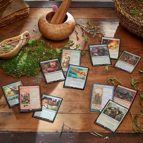 The Gathering Bloomburrow Commander Deck Bundle - Includes All 4 Decks (Animated Army Family Matters Peace Offering and Squirreled Away)