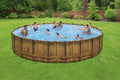 22' X 52" Round Above Ground Pool Set