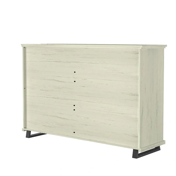 Farmhouse 4-Piece Bedroom Set - 2 Nightstand, 1 Chest and 1 Dresser