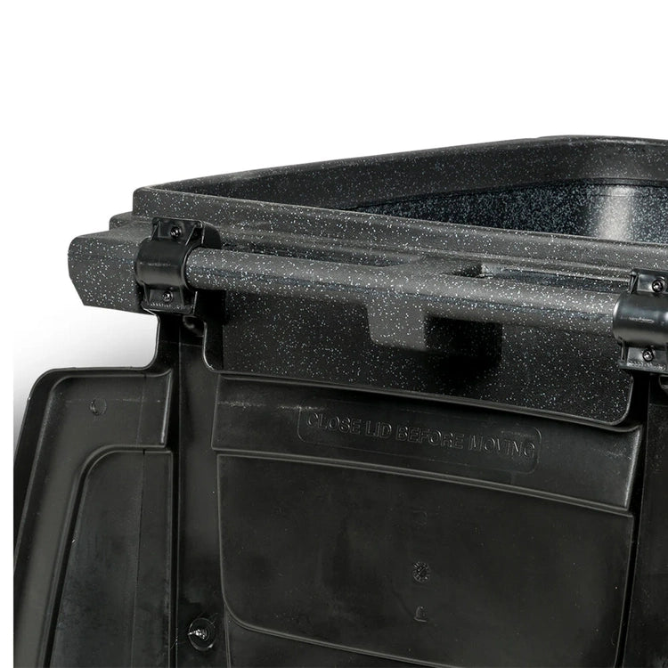 Toter 96 Gallon Trash Can with Smooth Wheels and Lid