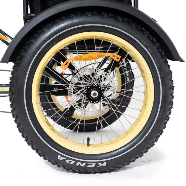 Silverado 20 48V/14AH 750W Foldable Fat Tire Electric Trike, 330LBS (96817362)