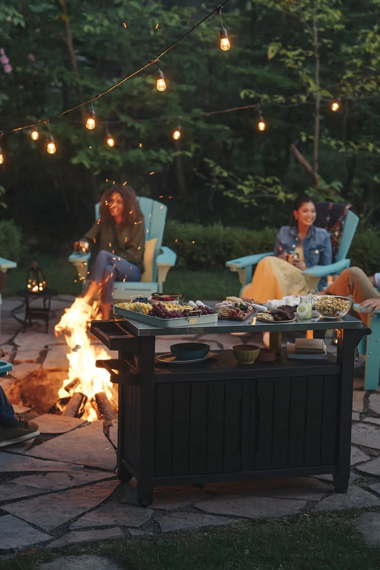 Keter Unity Xl Portable Outdoor Table and Storage