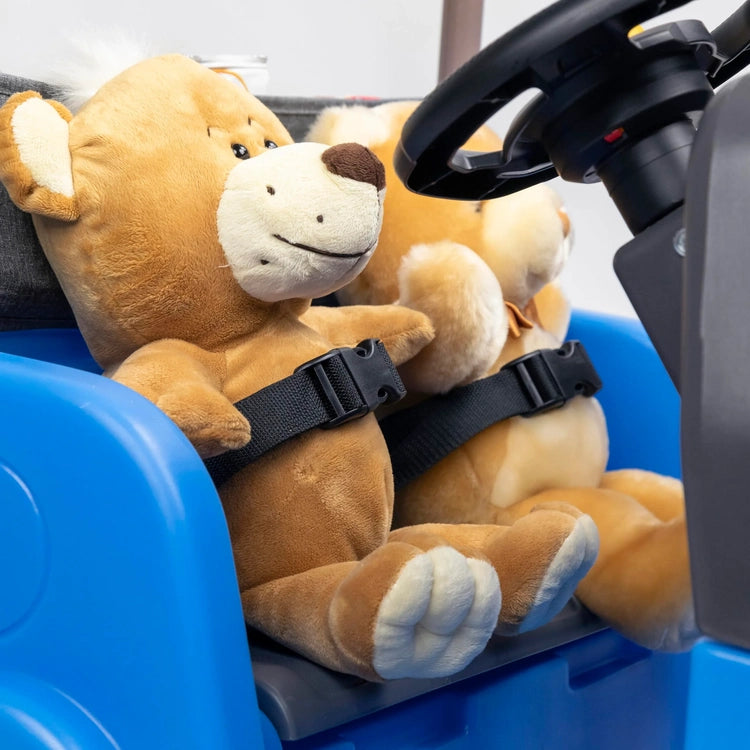 Step2 Side-by-Side Push Around Suv, Kids Push Car, 2 Seats