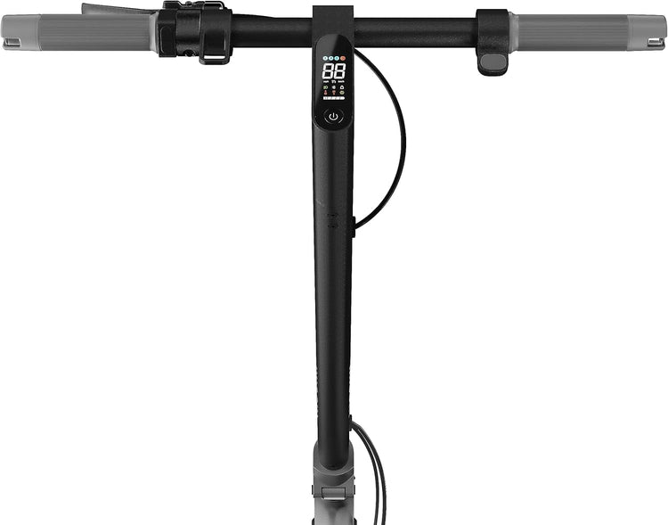 Xiaomi E-Scooter with German Road Legal (Max 20 Km/H, up to 70 Km Range & 25 Percent Incline, Pneumatic Tyres, Dual Brakes, Display, Aluminium Body
