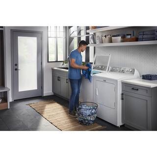 4.8 Cu. Ft.. Top Load Washer with Extra Power Boost, White - MVW5430MW