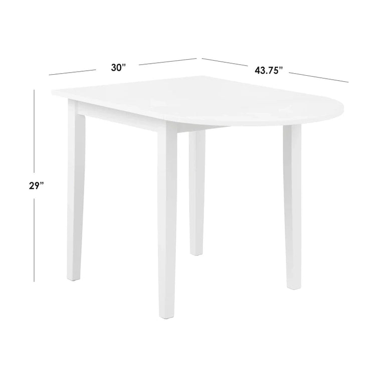 Simple Living Country Cottage Drop Leaf 3-Piece Dining Set